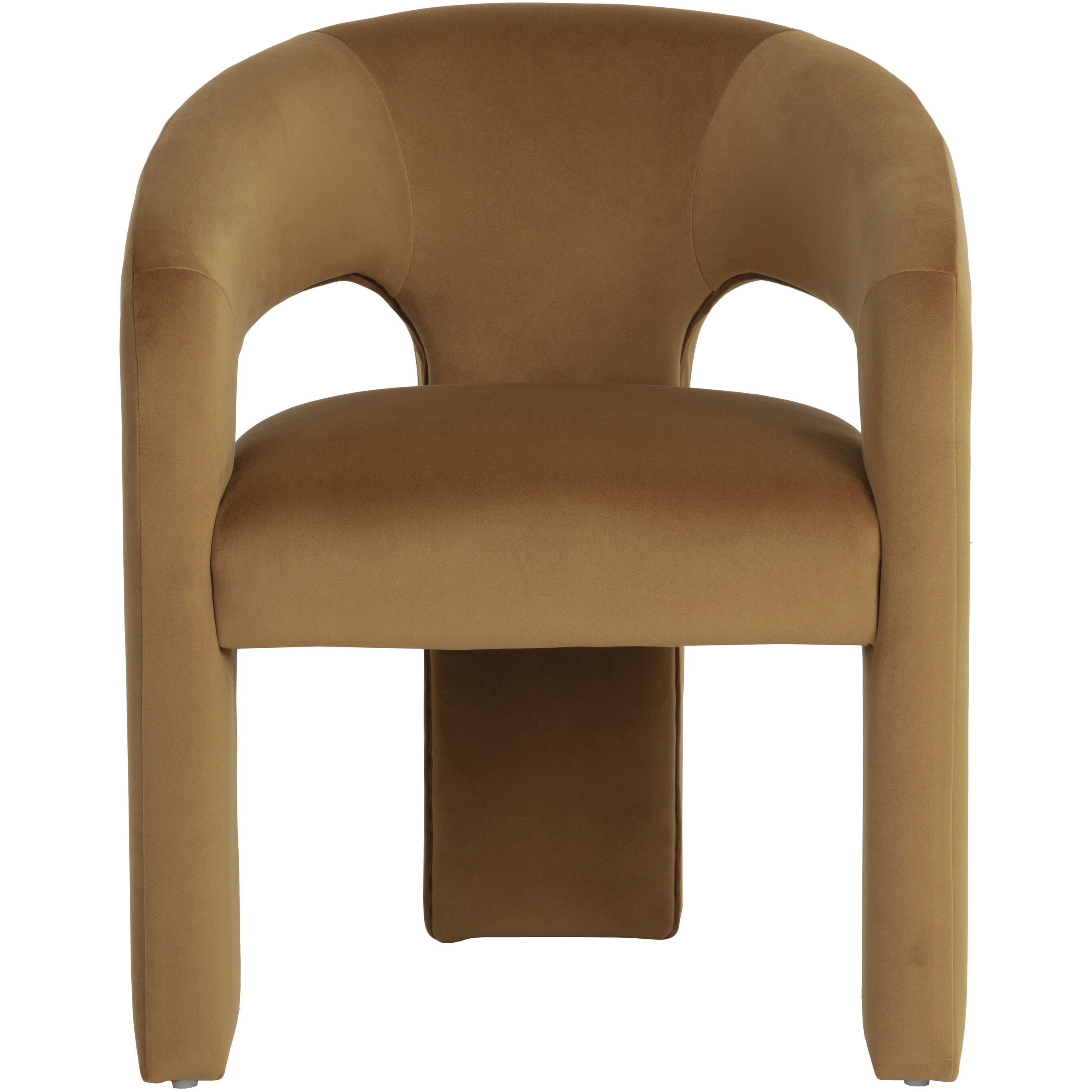 Isidore Meg Gold Dining Armchair
